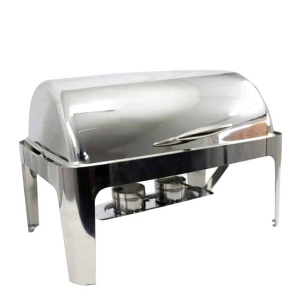 Rectangular Chafing Dish Silver