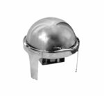 Silver Round Roll Top Chafing Dish