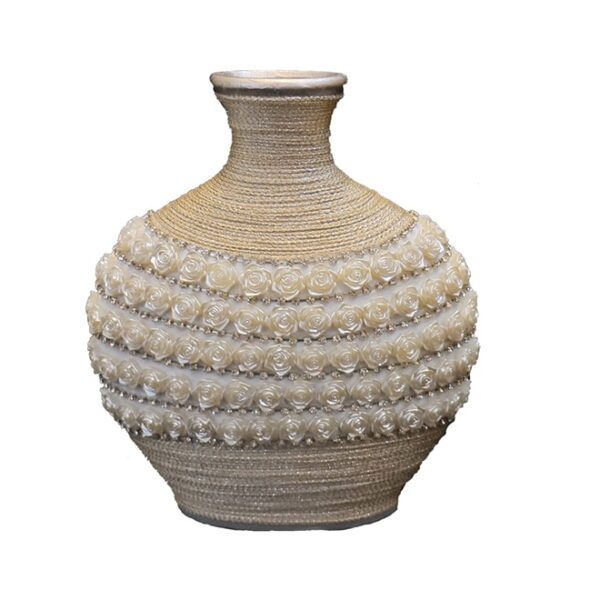 Beaded Vase