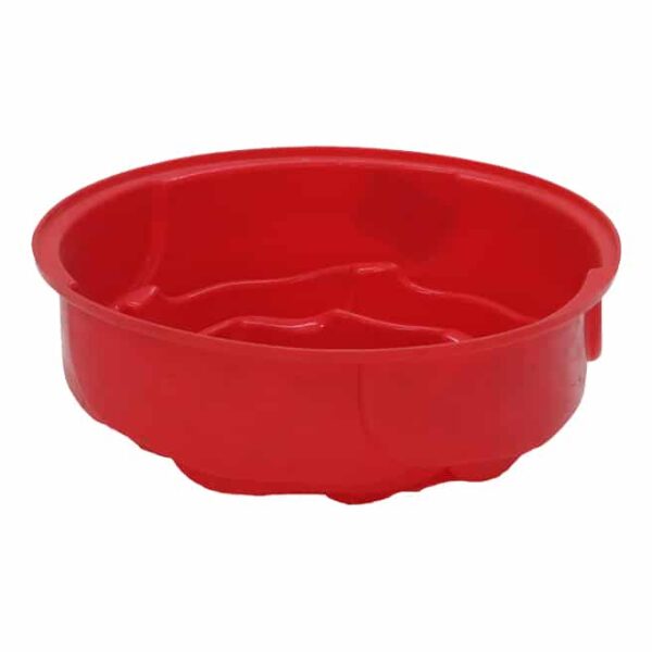 Round silicone cake mould