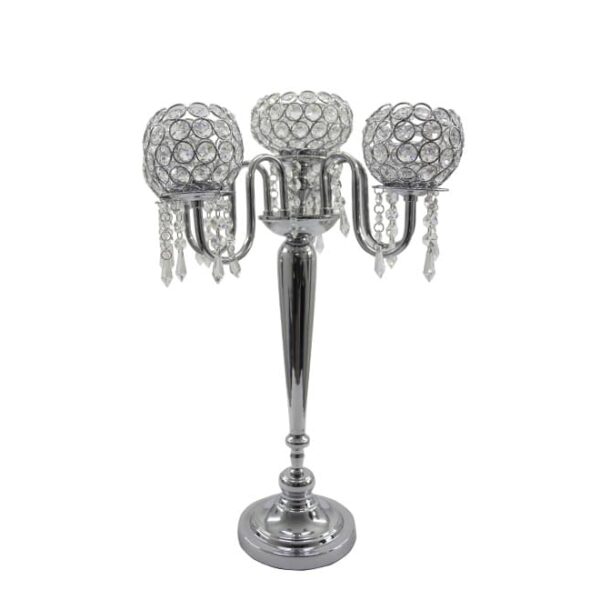 Metal 5 Way Chandelier Stand