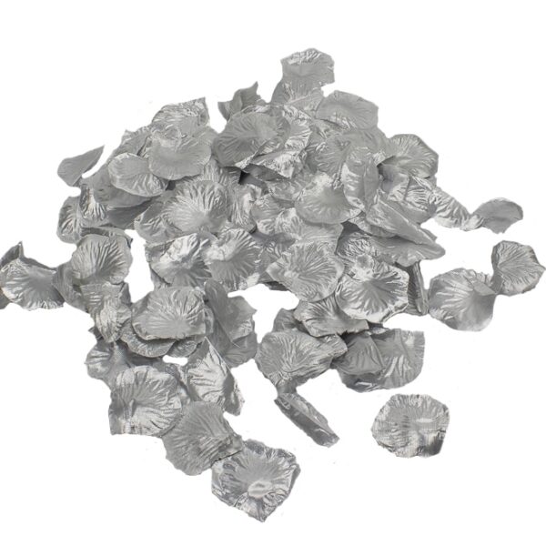 Silver Rose Petals