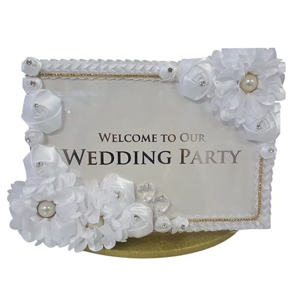 Wedding Welcome Board Small