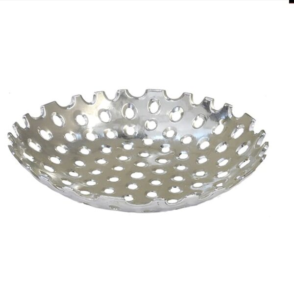 Silver Ceramic Tray