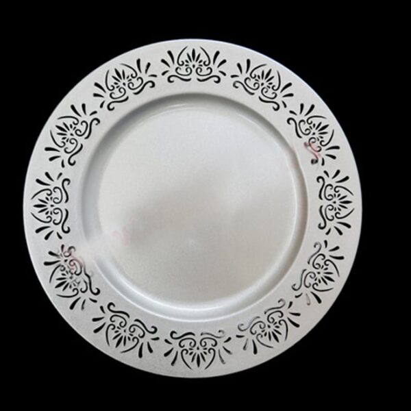 Plastic Underplate Silver