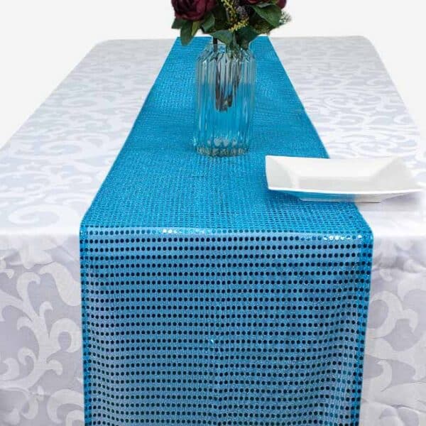 Dotted Sequins Table Runner