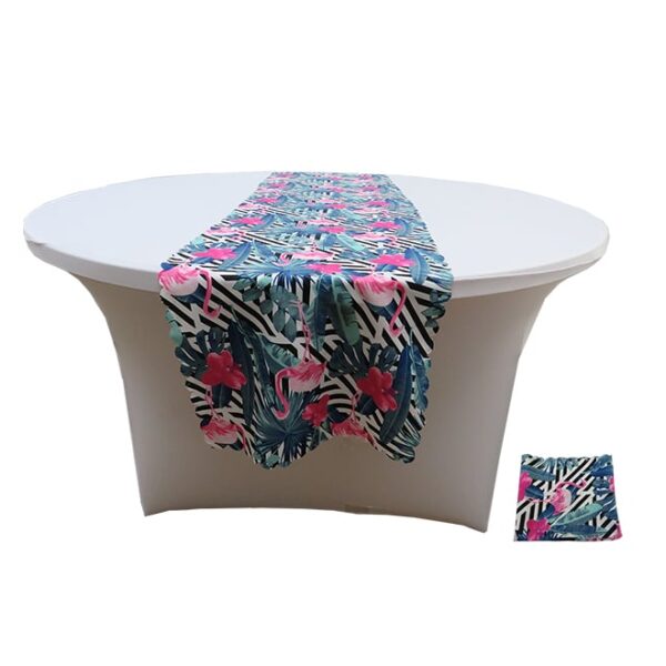 Flamingo Patterned Table Runner