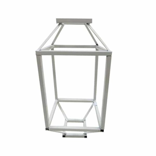 Lantern flower stand white