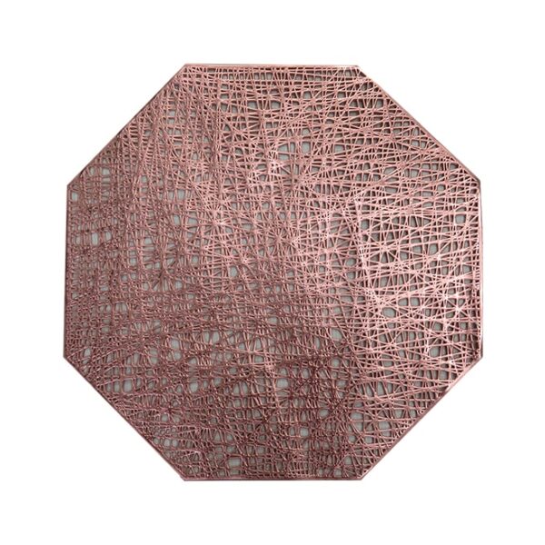 Table mat rose gold