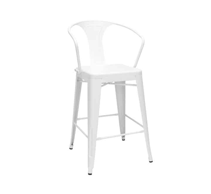 White Tolix Bar Chair