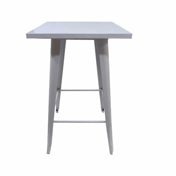 Tolix cocktail table white