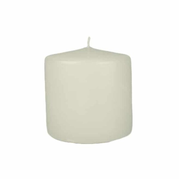 White Pillar Candle