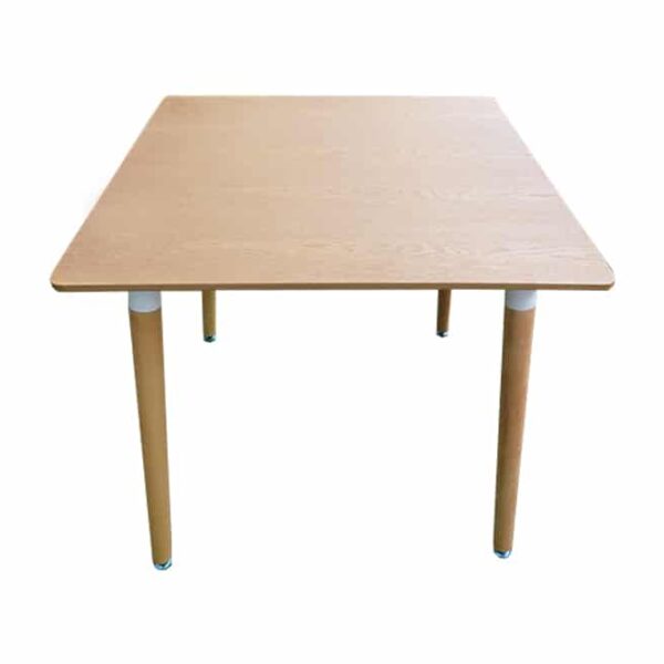 Square wooden cafe table 80X80cm