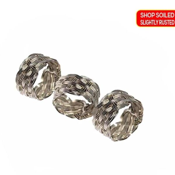 Metal napkin ring