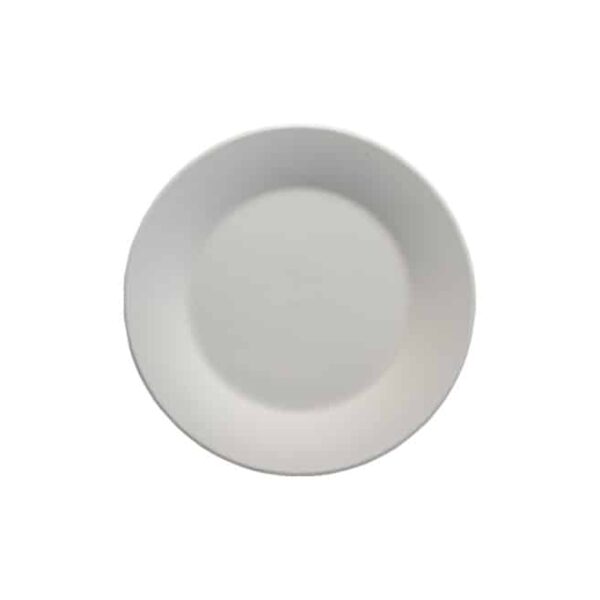Plain White Side Plate 8"