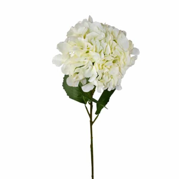Artificial Hydrangea Flower White