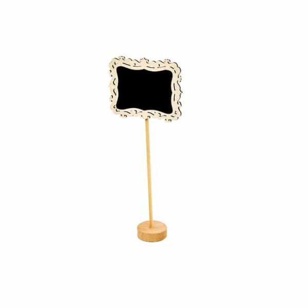 Chalkboard Table Number Stand