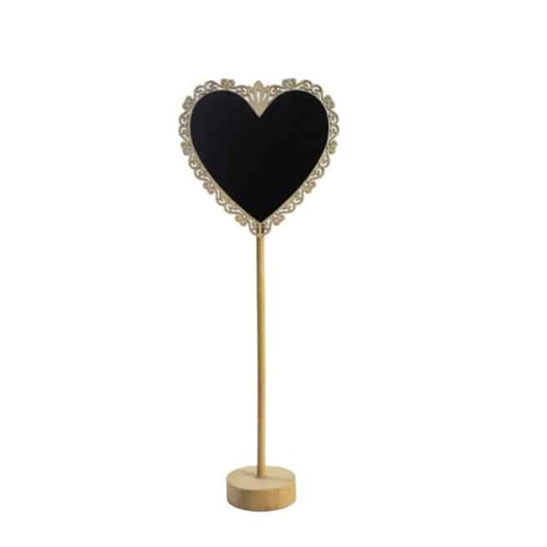 Chalkboard Table Number Stand 24cm