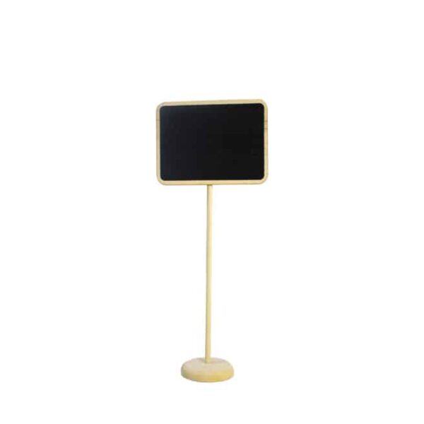 Plain Chalkboard Stand 19cm