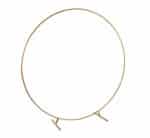 Gold Wedding Arch 2m