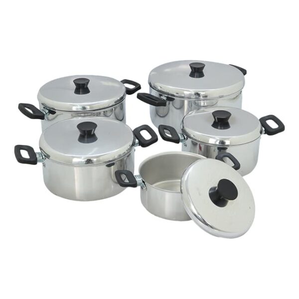 Oli Aluminium Pot Set 10pc