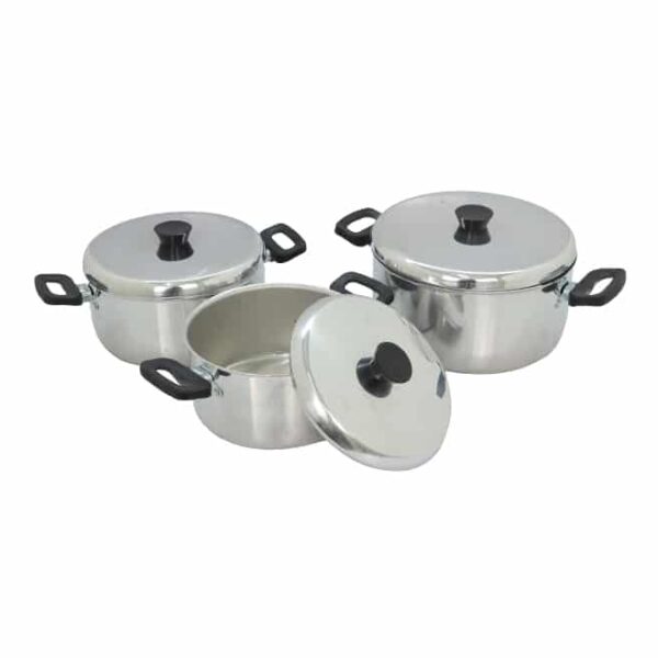 Oli Aluminium Pot Set 6pc