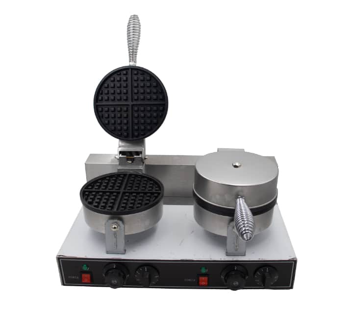Waffle Baker Double Head Round