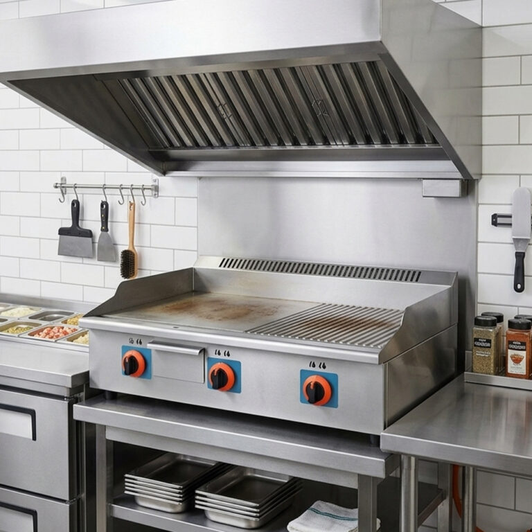 Gas Griller Griddle and Groove 720mm