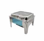 Square Chafing Dish Silver