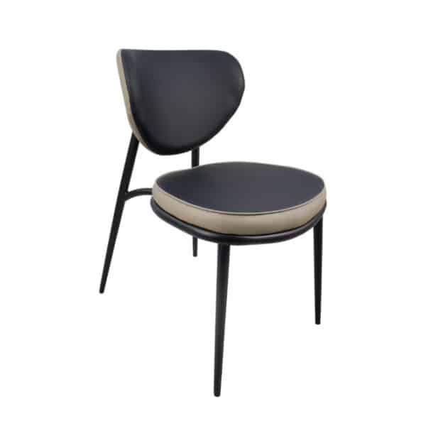 Mater Dining Chair Black/Cream