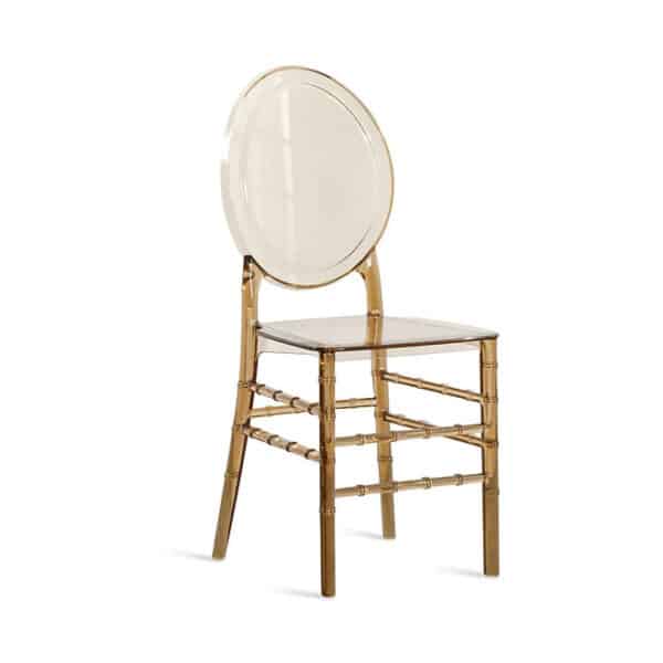 Crystal Florence Chair Amber