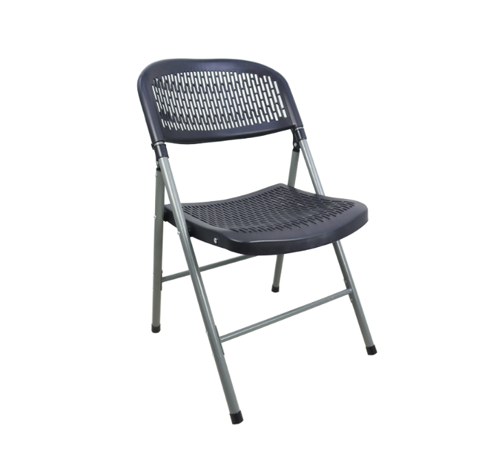 Plastic Folding Chair Steel Legs