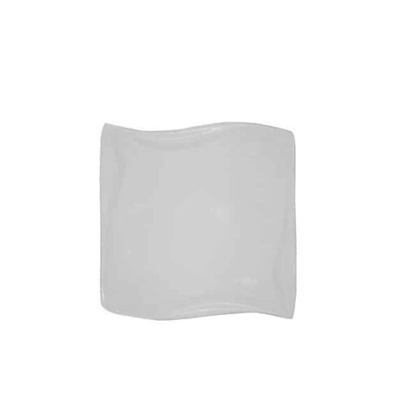 Square Side Plate White