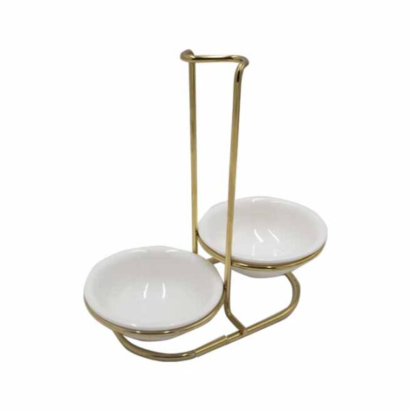 Double Spoon Rest Round