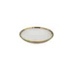 Side Plate with Gold Rim 7.5"