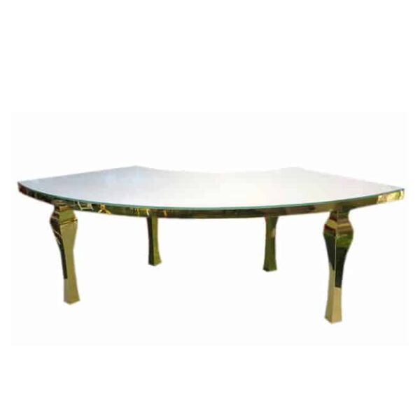 Curve Glass Table