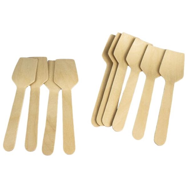 Wooden Dessert Spoon 100pcs
