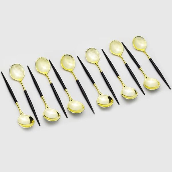 Two-tone Plastic Portugal Teaspoon 12pc