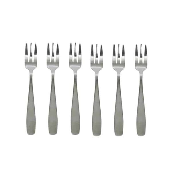 Silver Cake Forks 6pc