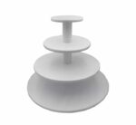 Wooden Cake Stand White