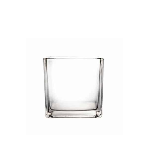 Big Glass Cube Vase