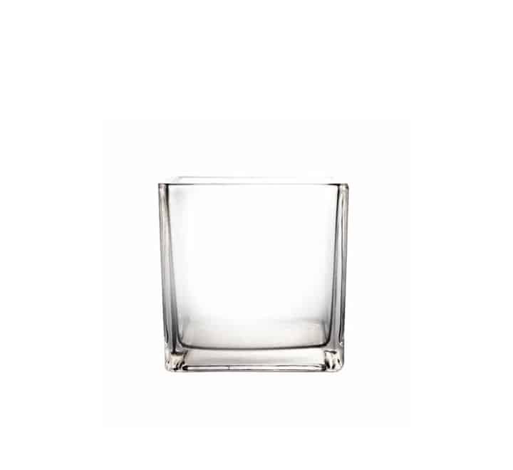 Big Glass Cube Vase