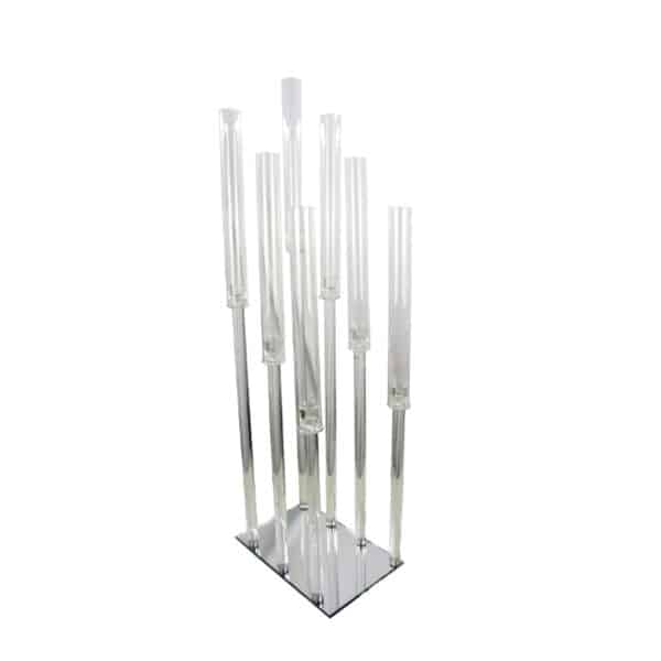 7 Holder Glass Candle Holder