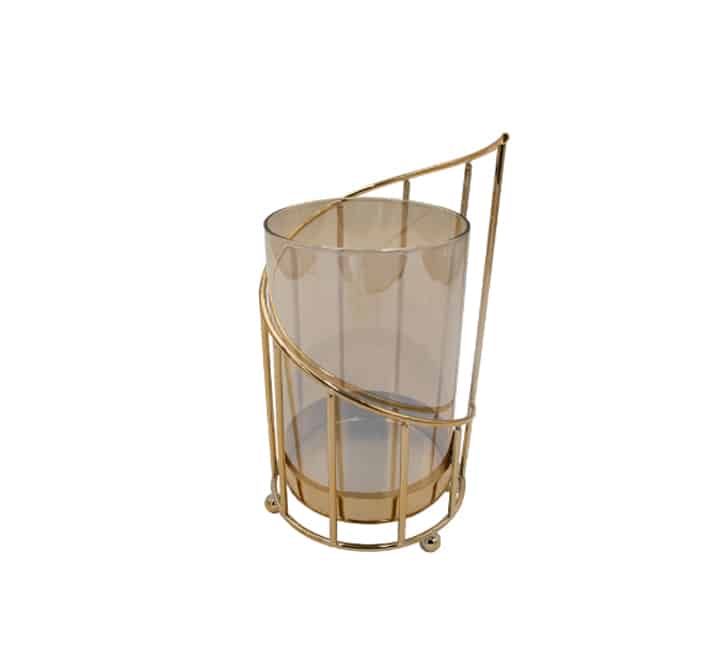 Spiral Metal Candleholder