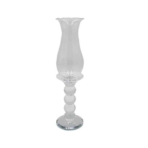 Glass Candle Holder 36cm