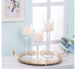 3pc Glass Candle Holders