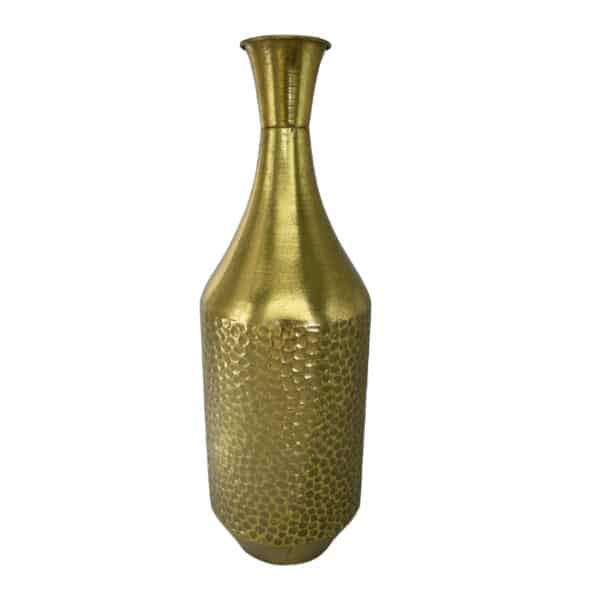 Metal Gold Vase 56.5cm