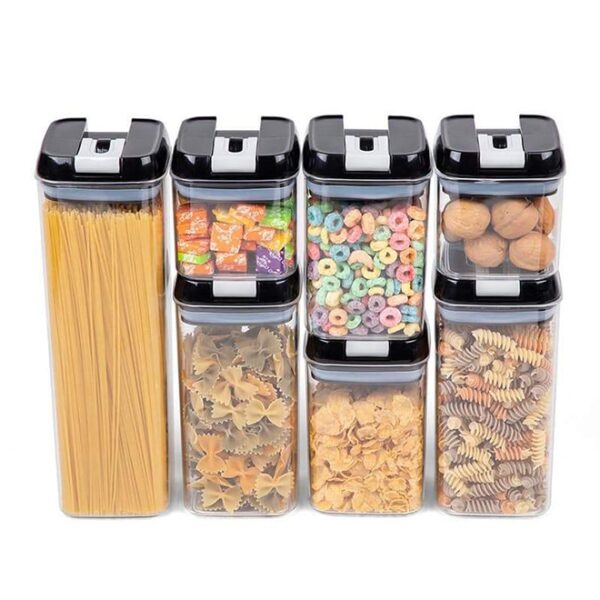 Plastic Food Storage Container Set 7pc