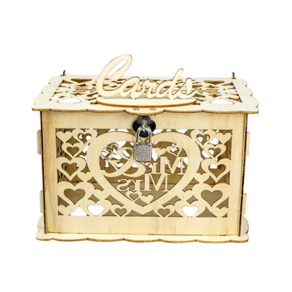 Lockable Wedding Cards Box