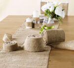 Hessian Table Runner